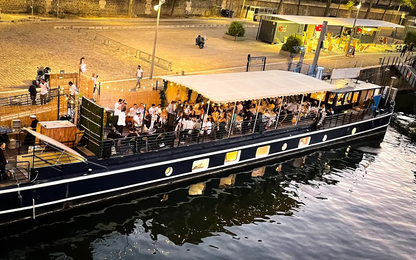 La Péniche d’Abby, péniche à quai, Paris 13e, jusqu'à 200 personnes — photo 3