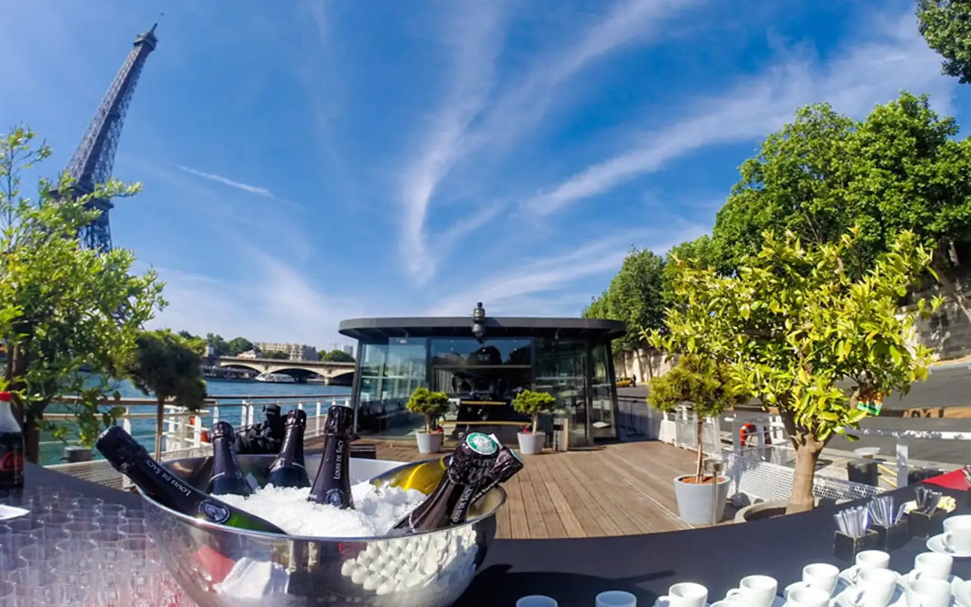 La Péniche de Belma, péniche navigante sur la Seine, Paris, jusqu'à 250 personnes — photo 4