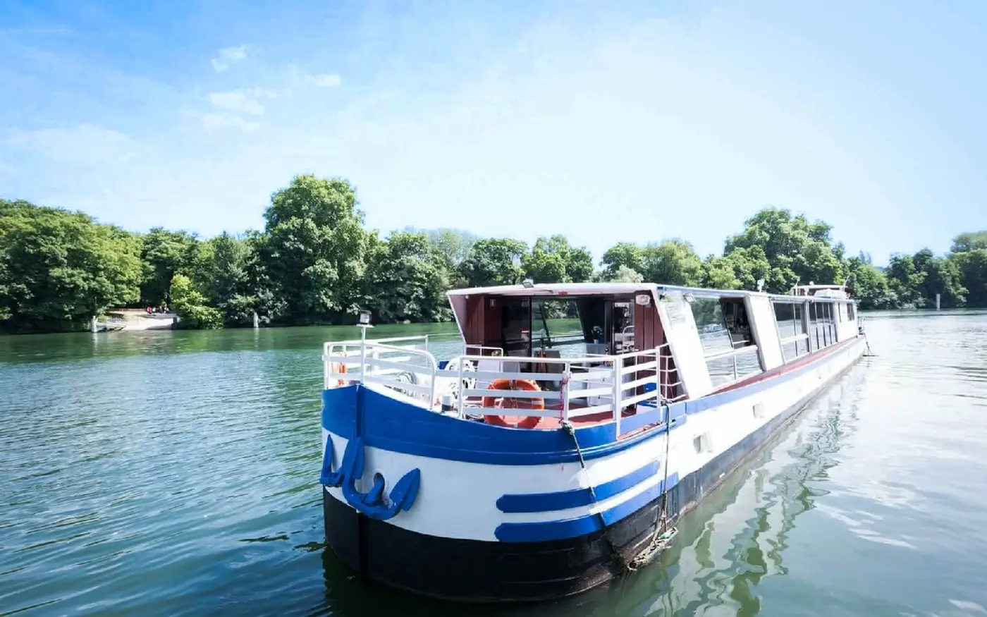 La Péniche de Doriane, péniche navigante sur la Seine, Paris, jusqu'à 110 personnes — photo 2