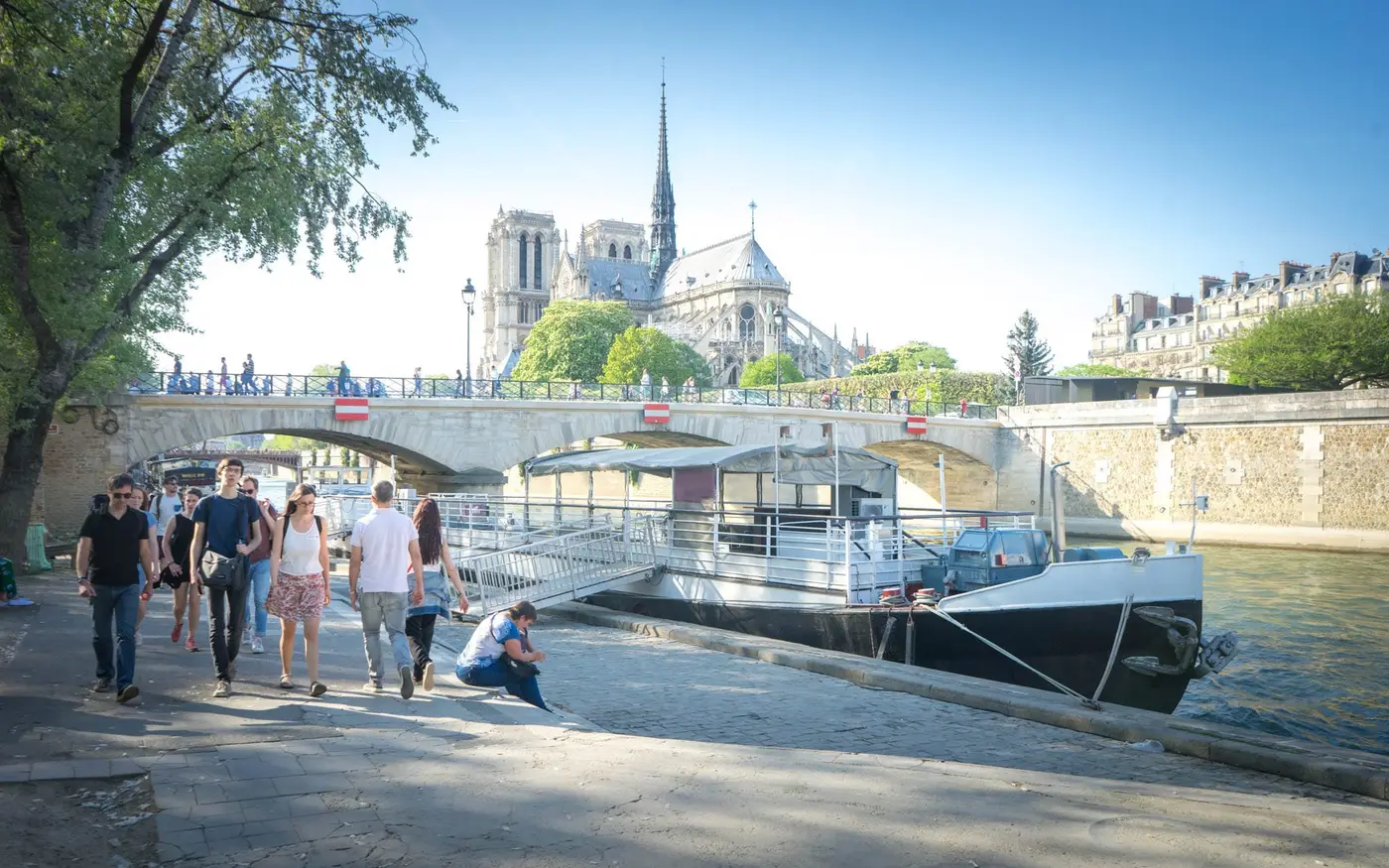 La Péniche de Nathalie, péniche à quai, Paris 5e, jusqu'à 180 personnes — photo 2