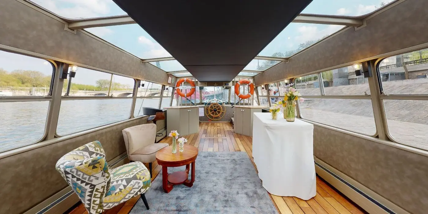La Péniche de Rosa, péniche navigante sur la Seine, Paris, jusqu'à 13 personnes — photo 4