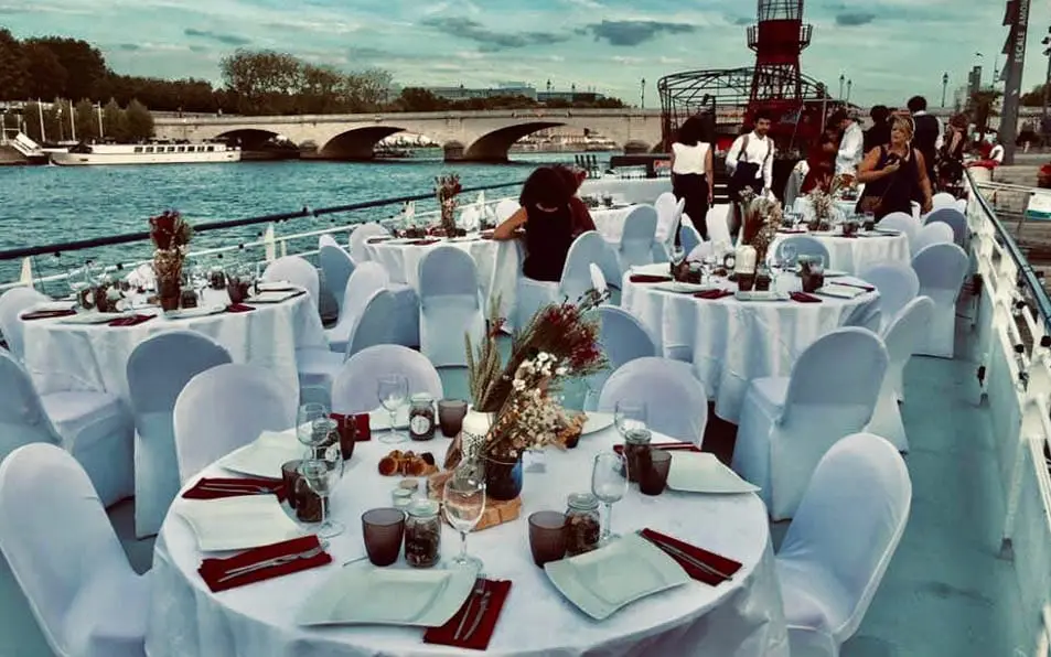 La Péniche de Sidonie, péniche navigante sur la Seine, Paris, jusqu'à 150 personnes — photo 5