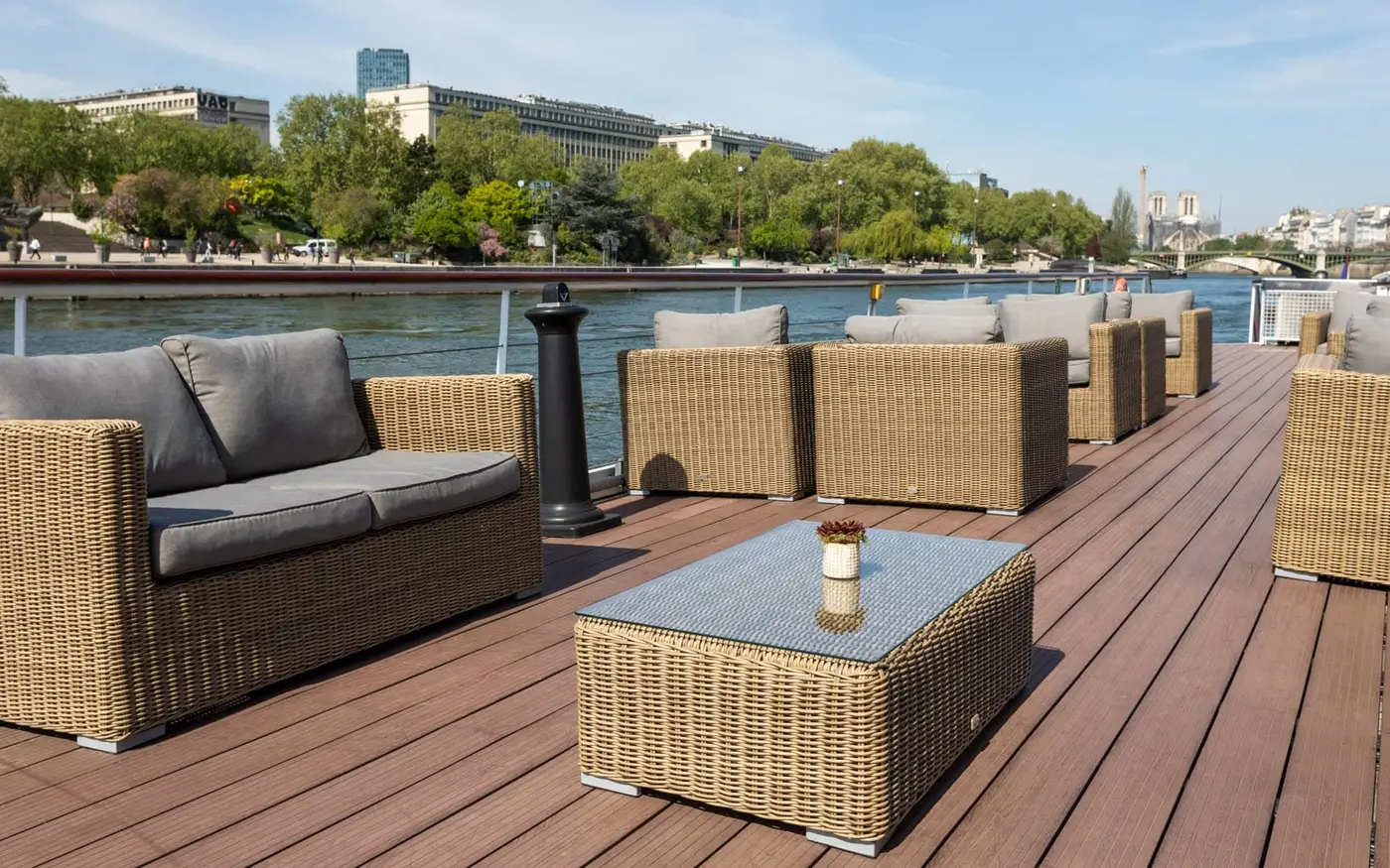 La Péniche de Vic, péniche navigante sur la Seine, Paris, jusqu'à 80 personnes — photo 5