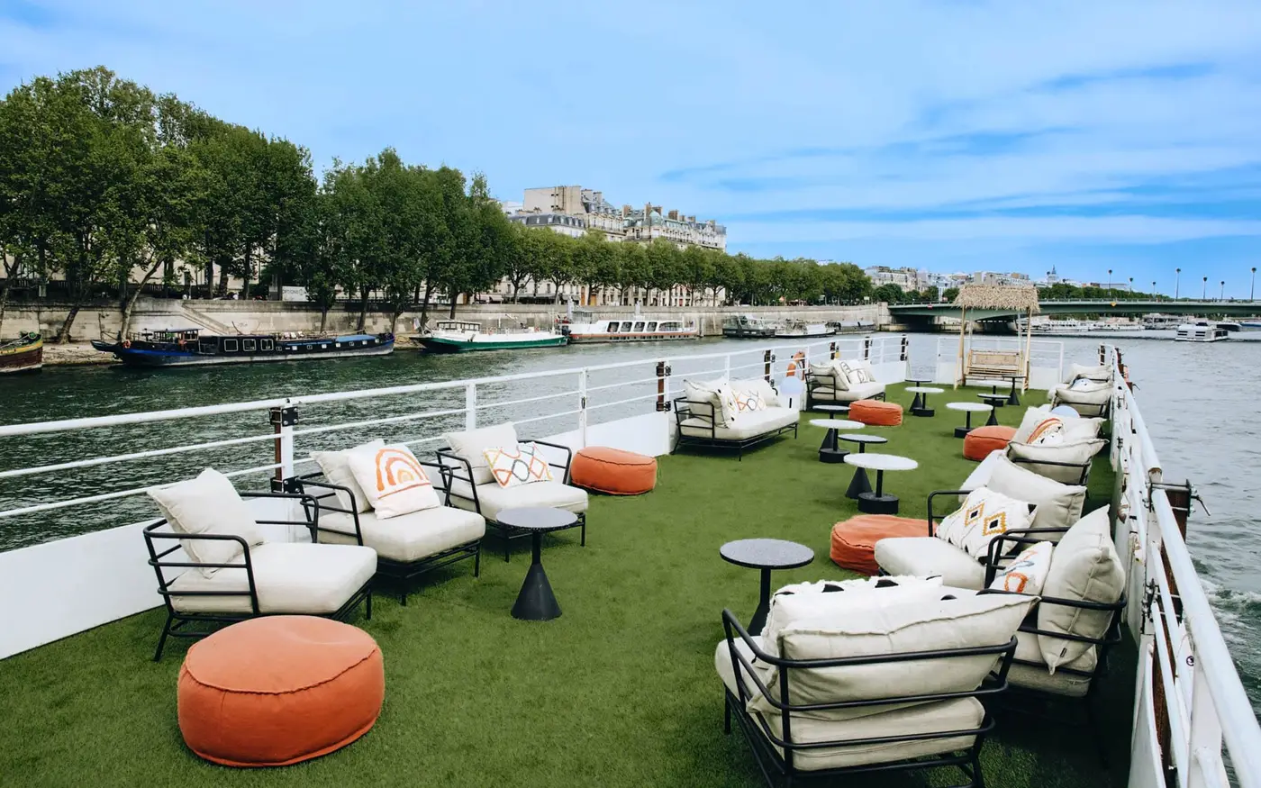 La Péniche de Thymothé, péniche navigante sur la Seine, Paris, jusqu'à 150 personnes — photo 4